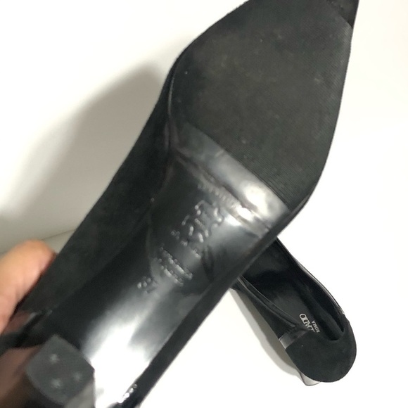 Laudadido Roma Black Suede Heels Handmade in Italy - Picture 7 of 7